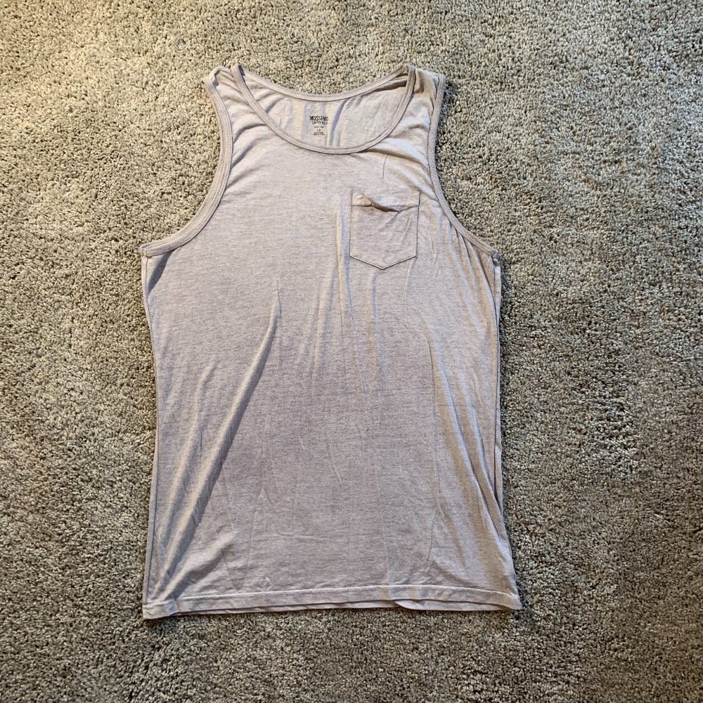 Comfy Grey Pocket Tank